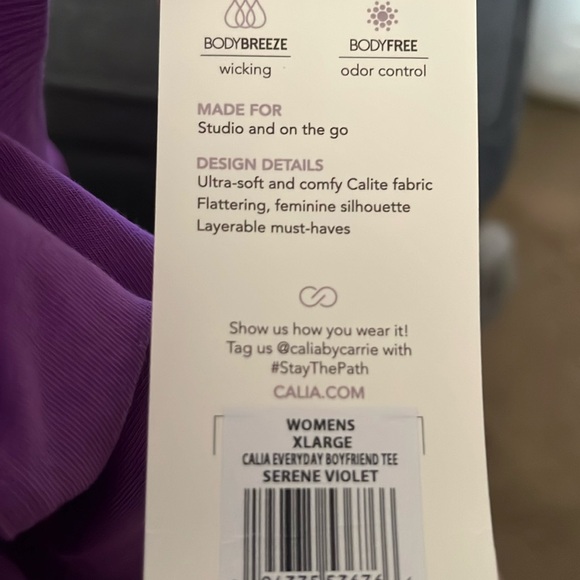 T- Shirt with gathered option by CALIA - Picture 5 of 5